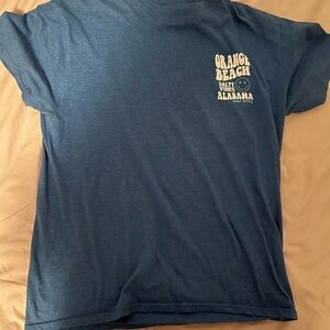 Blue Orange Beach T-Shirt